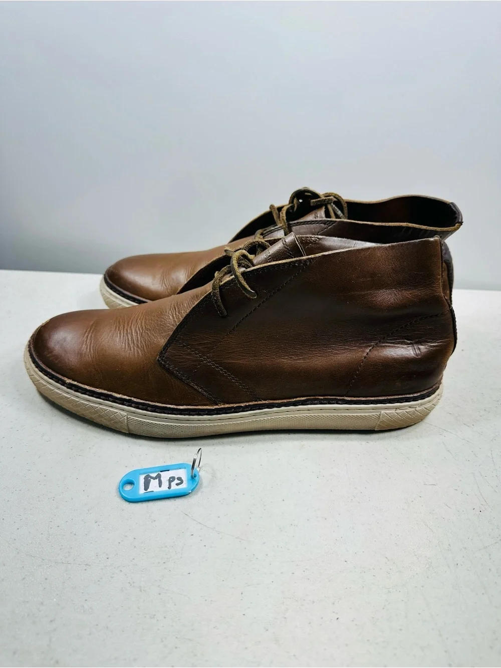 Frye Chukka Essex Gates Leather Cognac Boots Men’s Sz 10,5